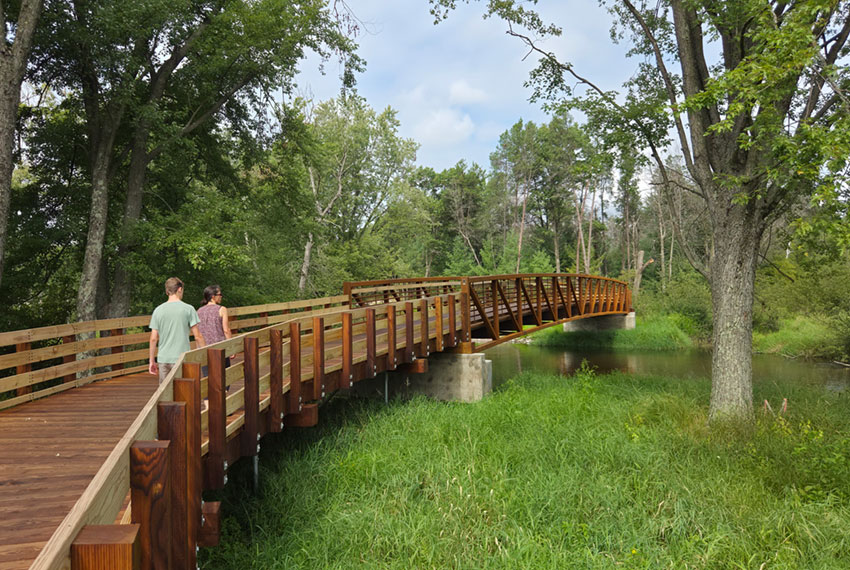 Plover River Crossing Trail
